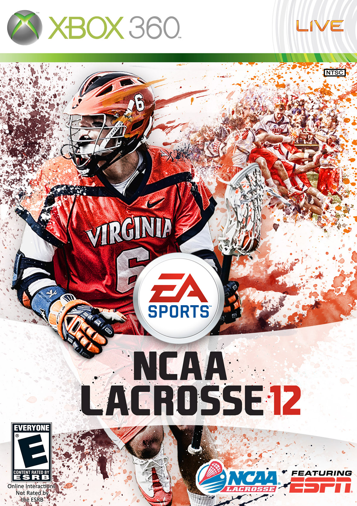 lacrosse xbox Video Games ea sports cover virginia hopkins LAX