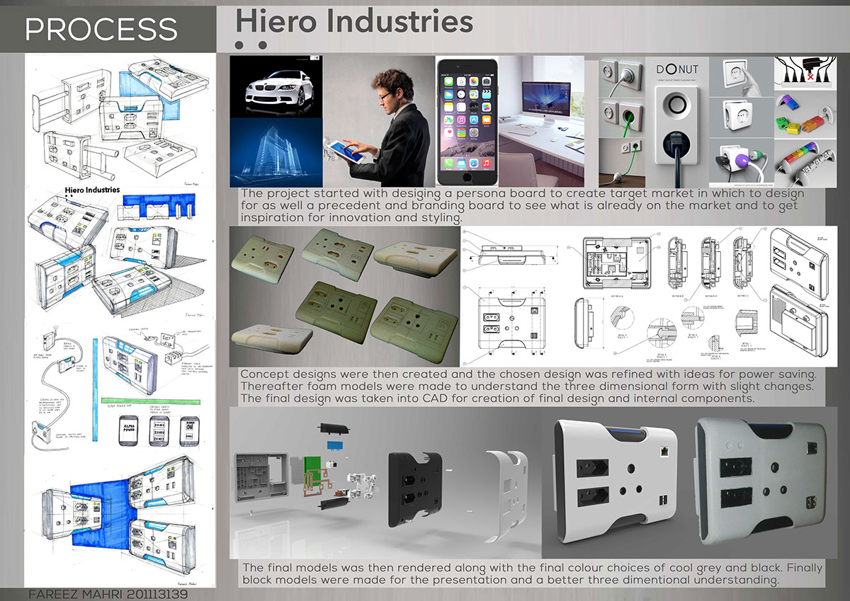 wall socket Hiero Industries Project Alpha