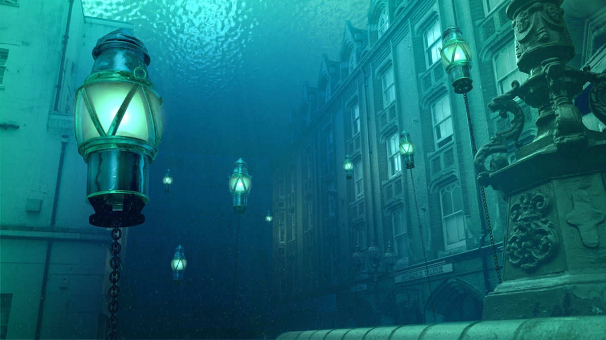 acuaescape underwater Bournemouth Bu digital lantern light vfx atiswhitedragon fantasy