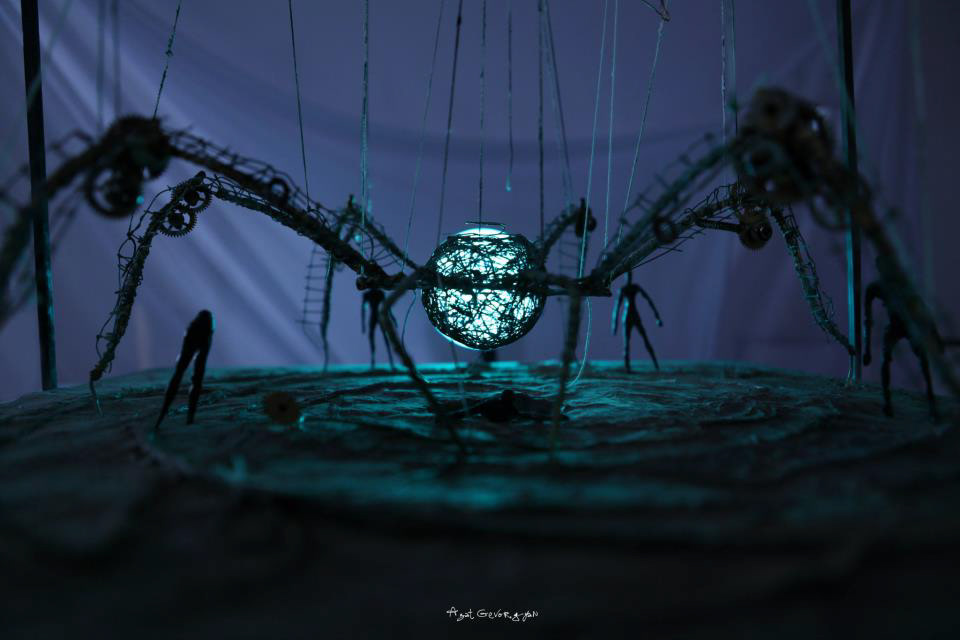 spider Space  black hole human photo by Azat Gevorgya