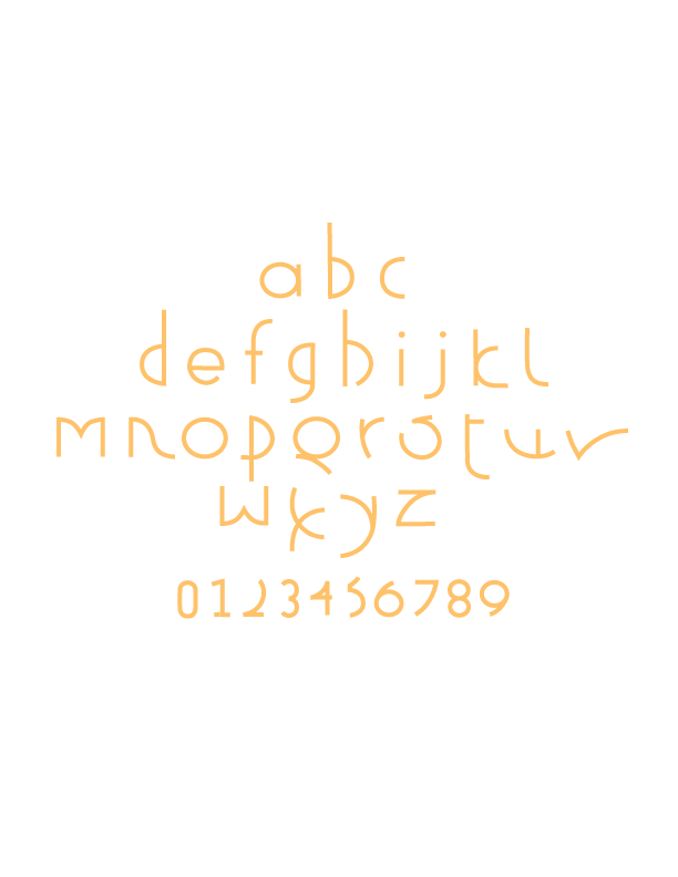 quirk type face Original type grid graid typeface Typeface