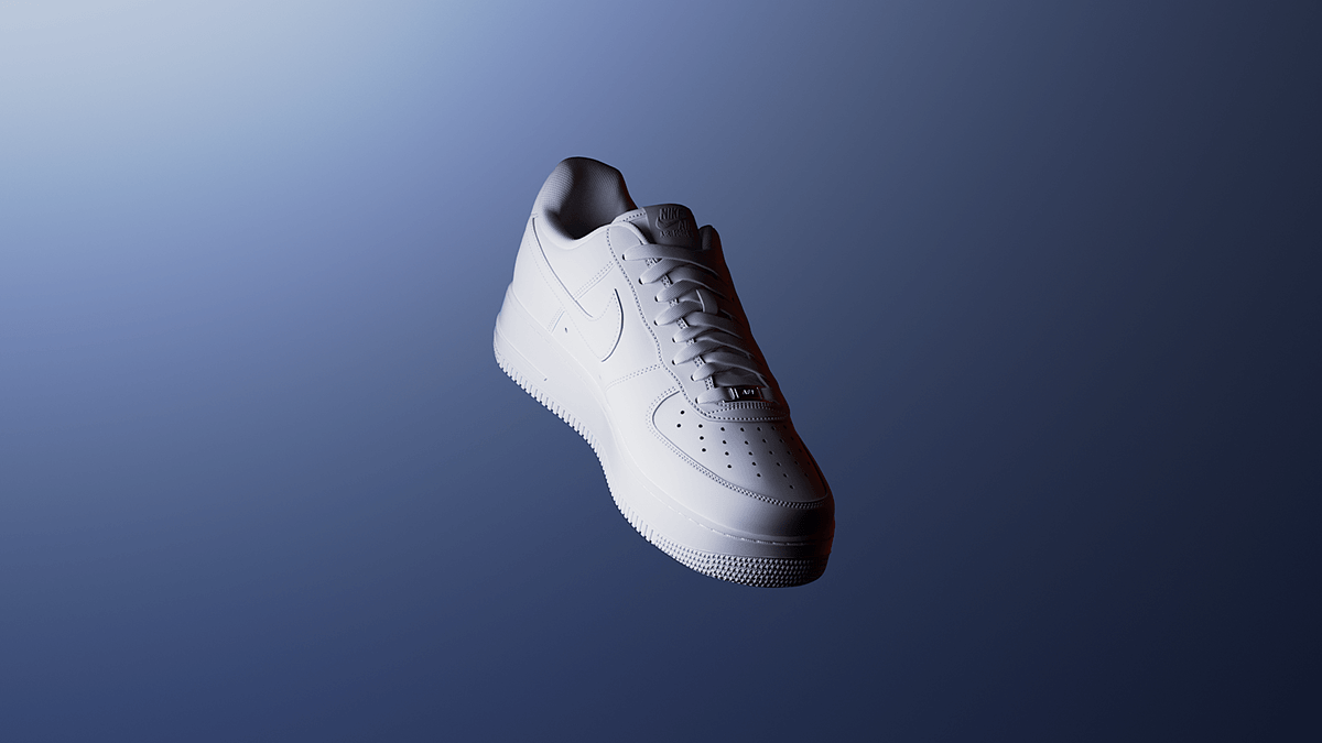 Nike 3D CGI motiongraphics motion product airforce 3Dmotiongraphics nikeairforce