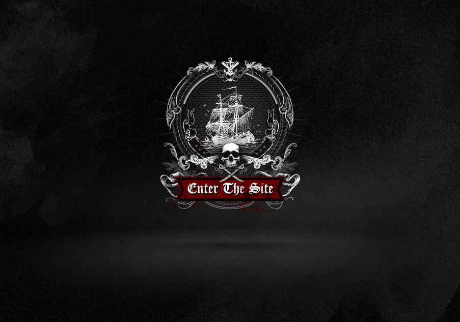 Adobe Portfolio Black Sails pirates ships dead sea skull badge gifs bloody truths series tv show captain treasure Island