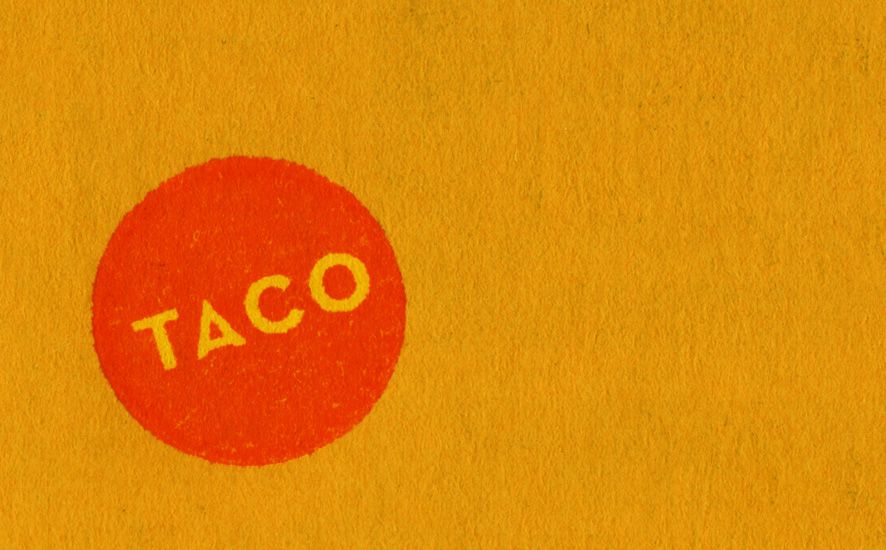 tag collective Tacos Food  menu identity stamp restaurant postcard Mexican Authentic approachable crafted branded BrooklynCreates New York
