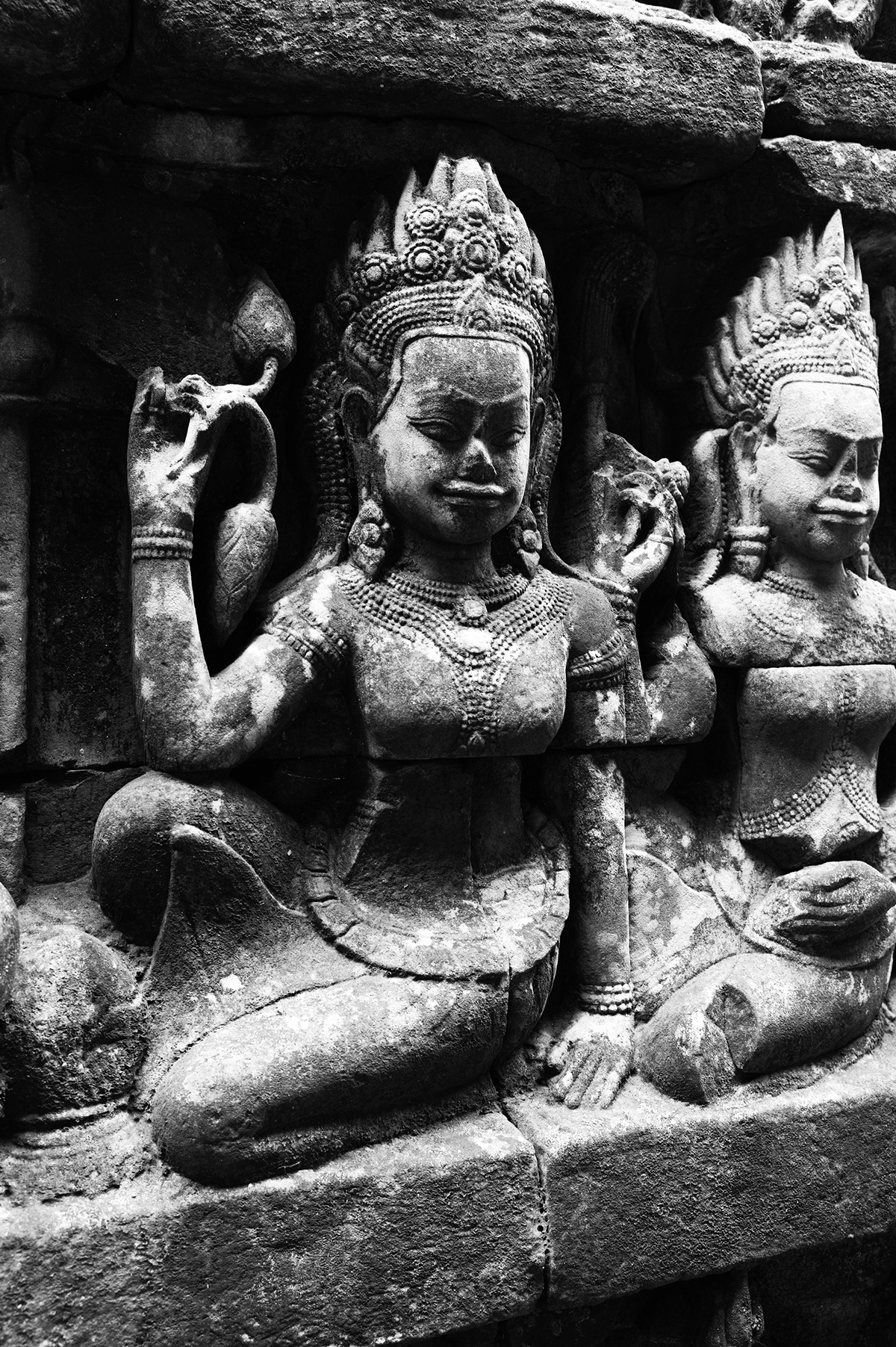 Cambodge Siem Reap angkor thom Civilisation Khmer bouddhisme Bayon Baphuon terrasse des éléphants Roi Lépreux Lokeshvara hindouisme