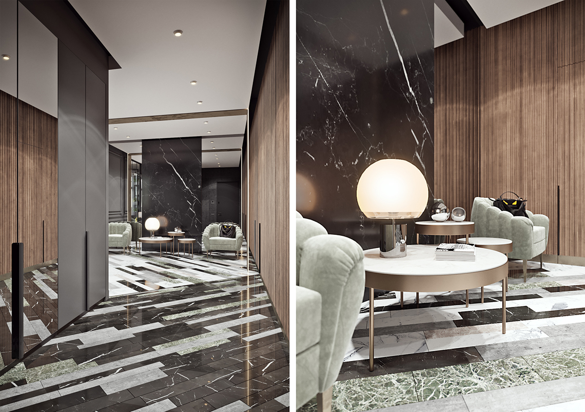 architecture Interior design tolko Classic luxury modern Lux apartment flat