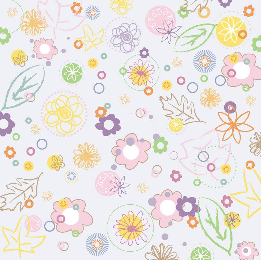 scrappy cat LLC scrappy cat scrapbooking paper crafting surface design Patterns wallpaper fabrics teens tweens licensing greetings memory products Wrapping paper art florals
