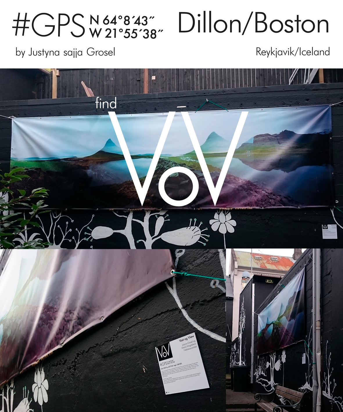 #VoV #JustynaGrosel #NieboFoto #Vast #design #branding #ICeland #reykjavik #cameraobscura