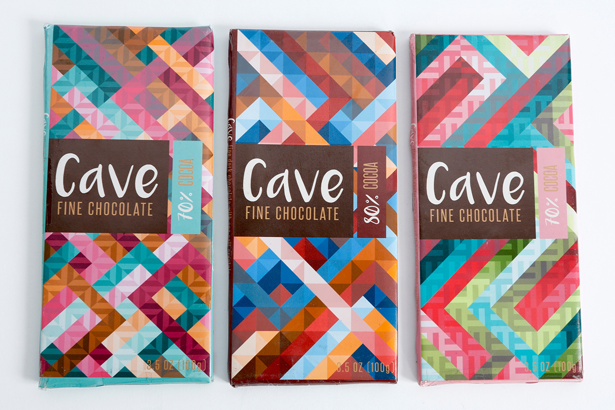 chocolate design cave color bright