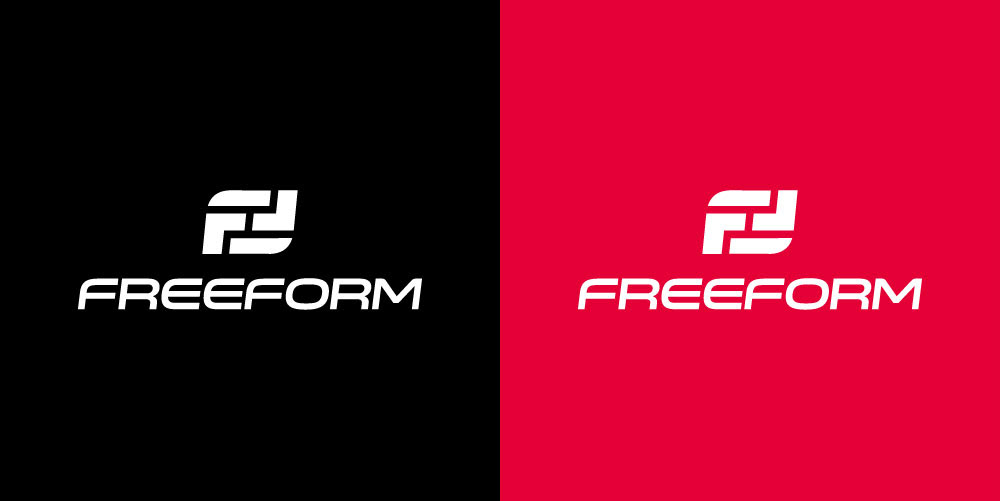 free Form design red creative plexi