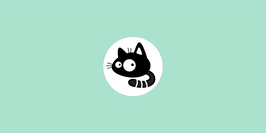 logo identity cat