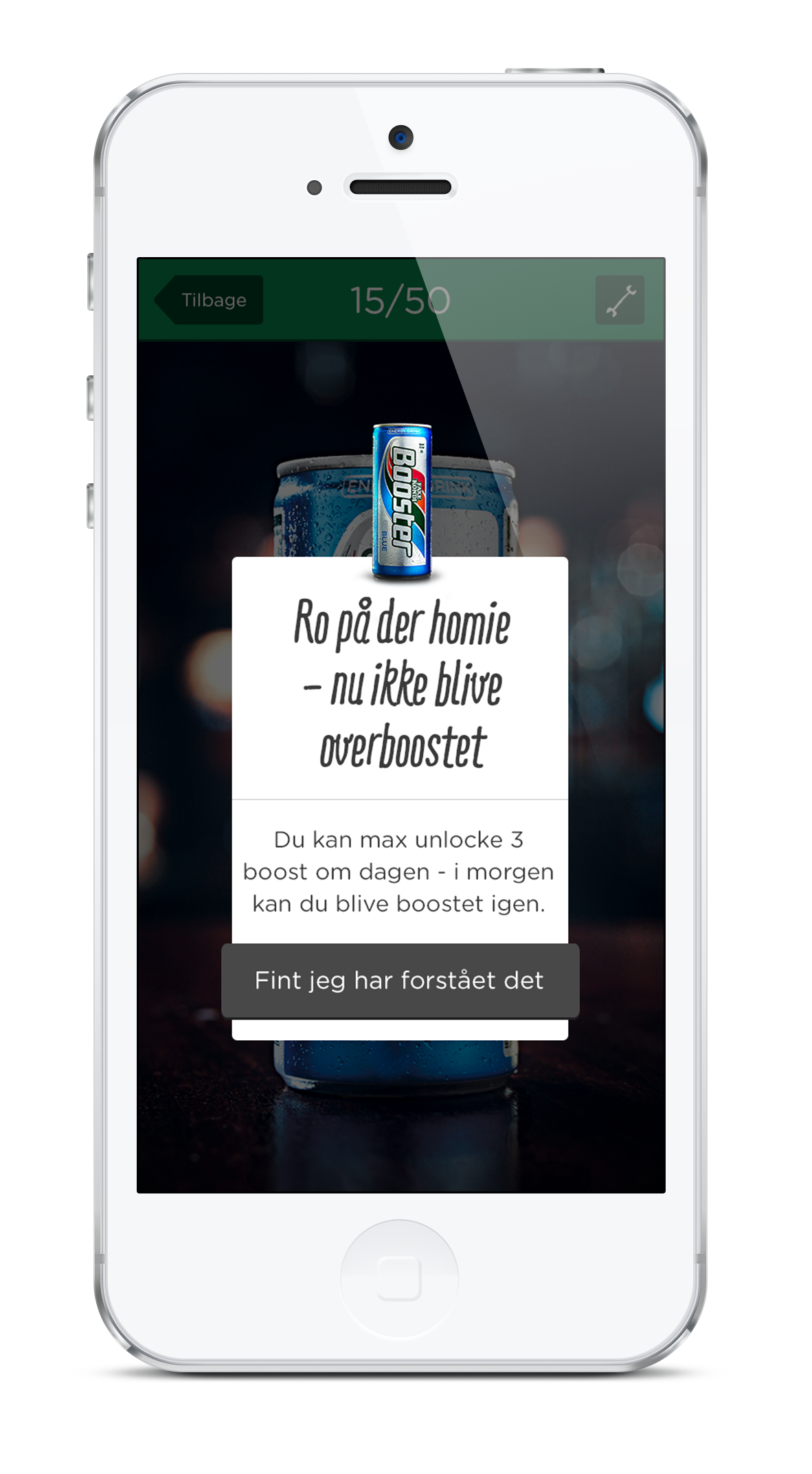 faxe kondi booster app smartphone itunes store Morten lybech augmented reality unibrew