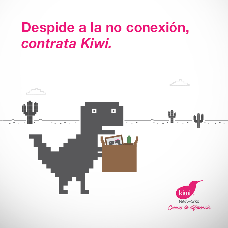 kiwi Internet Dinosaur