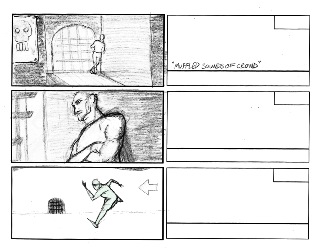 story action sequence boards
