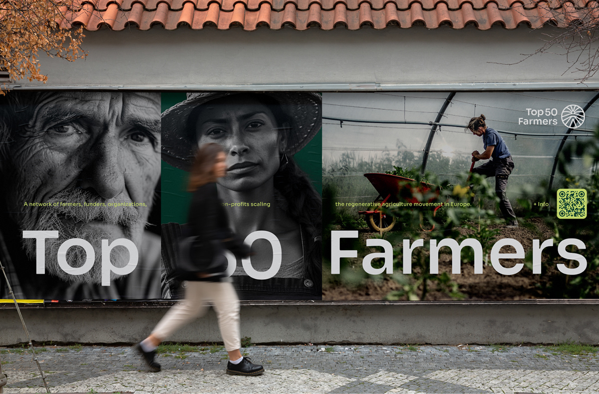 movement UI/UX visual identity black and white Agricultural regenerative Web Design  Branding design organic food farmer