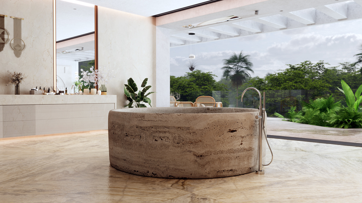 3D architecture archviz CGI house Interior interior design  modern Render visualization