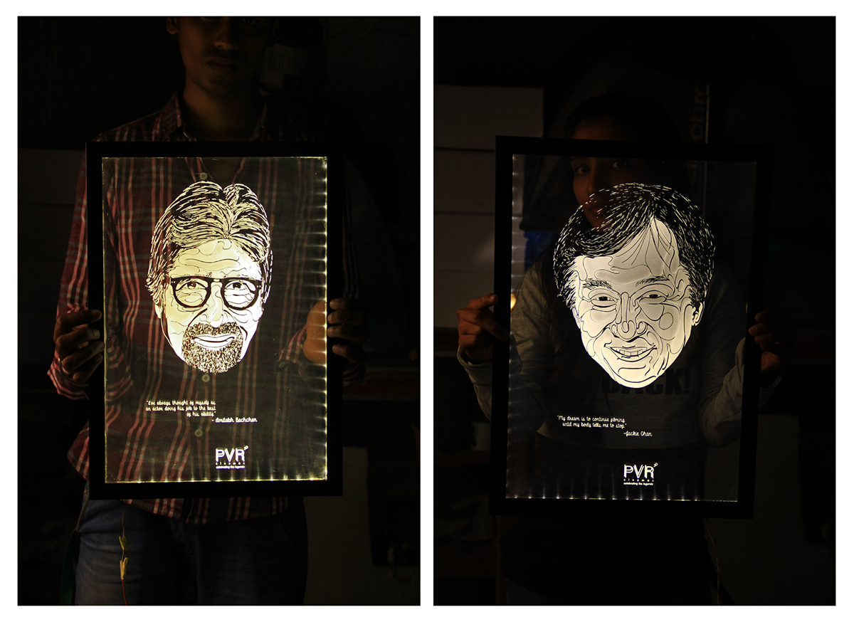 portraits 3D posters pvr Innovative