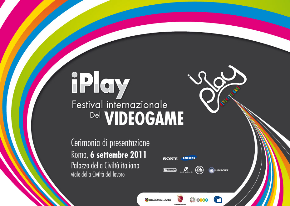 iPlay corporate branding sara caruso videogame colors