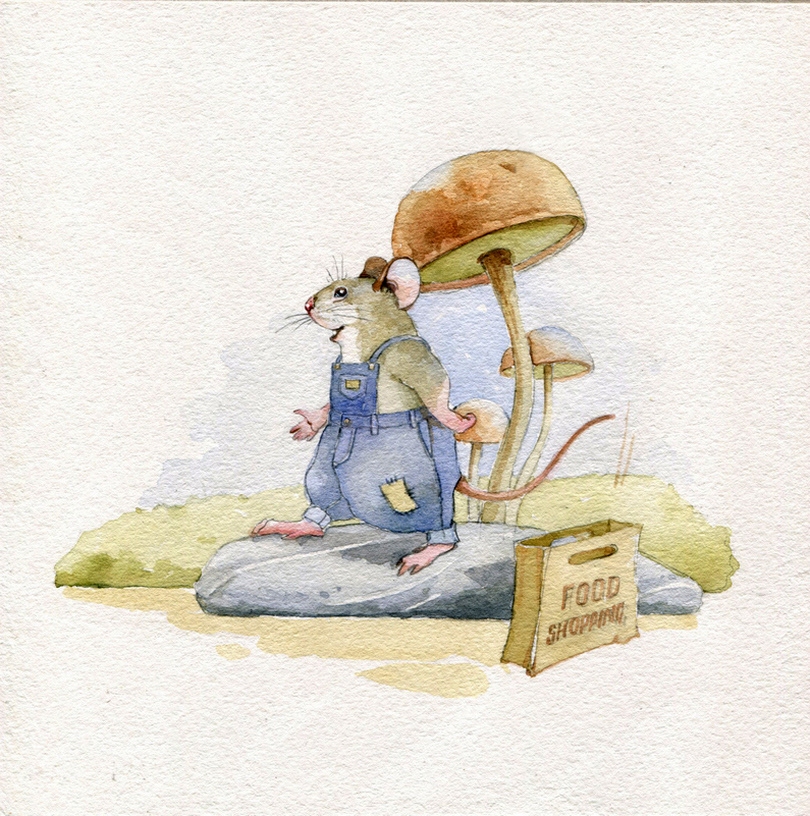 watercolor ILLUSTRATION  children's book children illustration