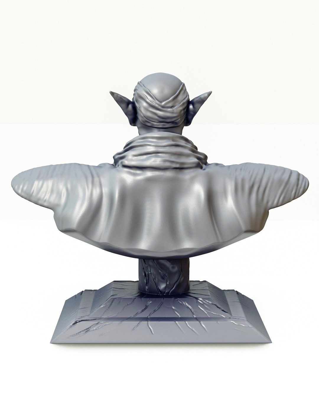 sculpture 3D Render 3d modeling 3dprinting 3dprint Character Piccolo Dragonball toy