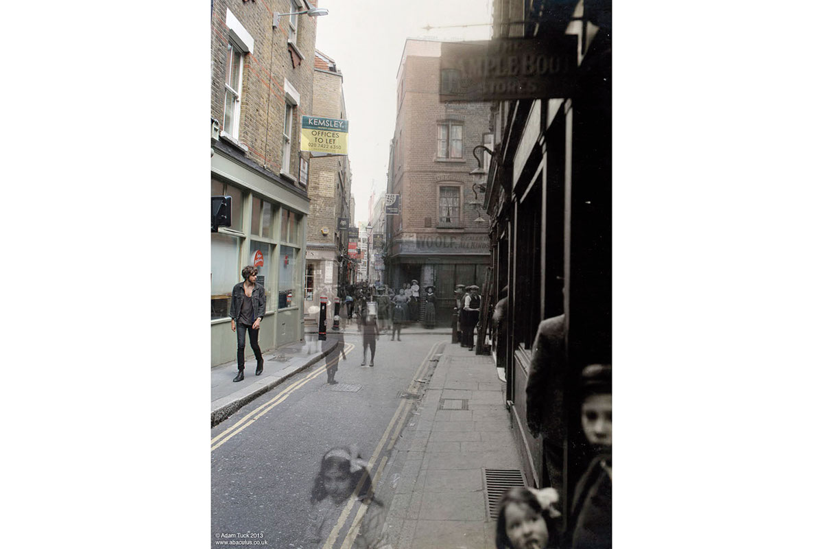 LCC Walking Past spitalfields London history