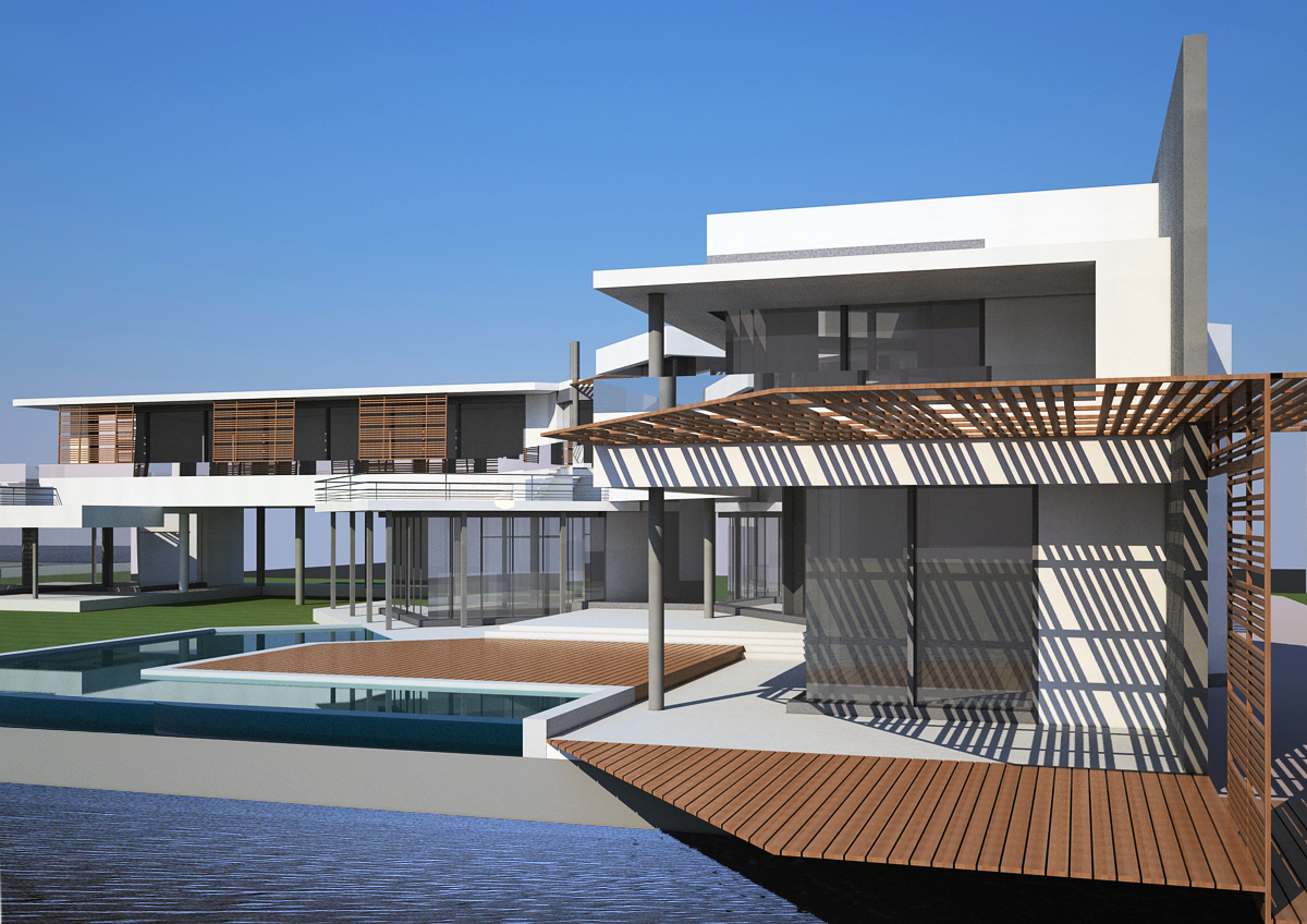 Villa Ghana accra Volta river modern