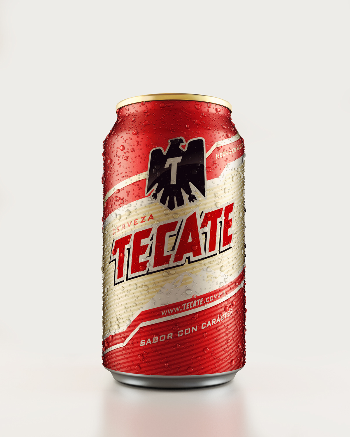Tecate beer can beverage cerveza lata bebida Sol indio CG 3D mexico monterrey veracruz xalapa