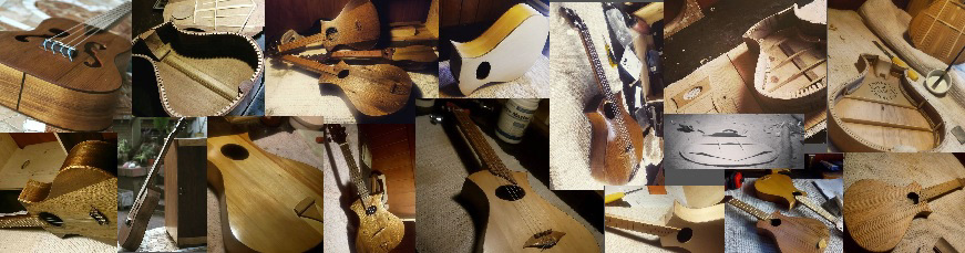 design Luther economia circular ukelele guitar reciclaje artesania woodworking handmade recycle