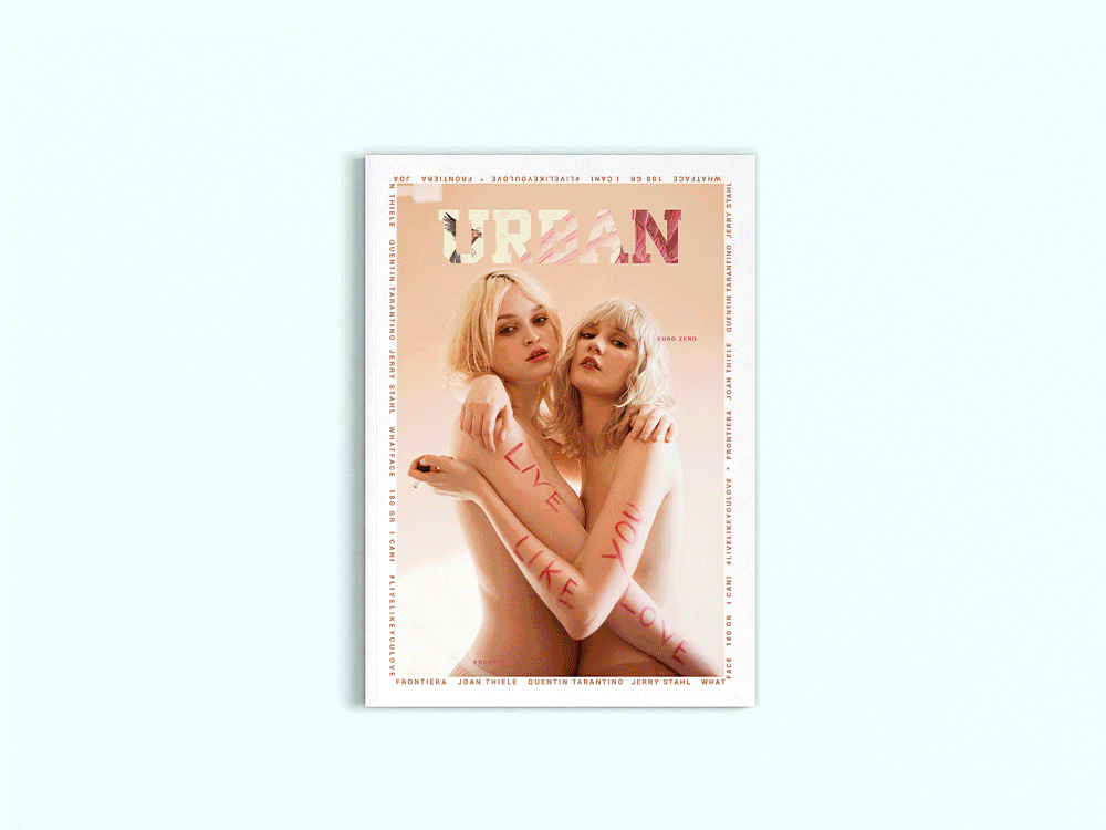 InDesign Layout magazine moda milan Italy graphic design 