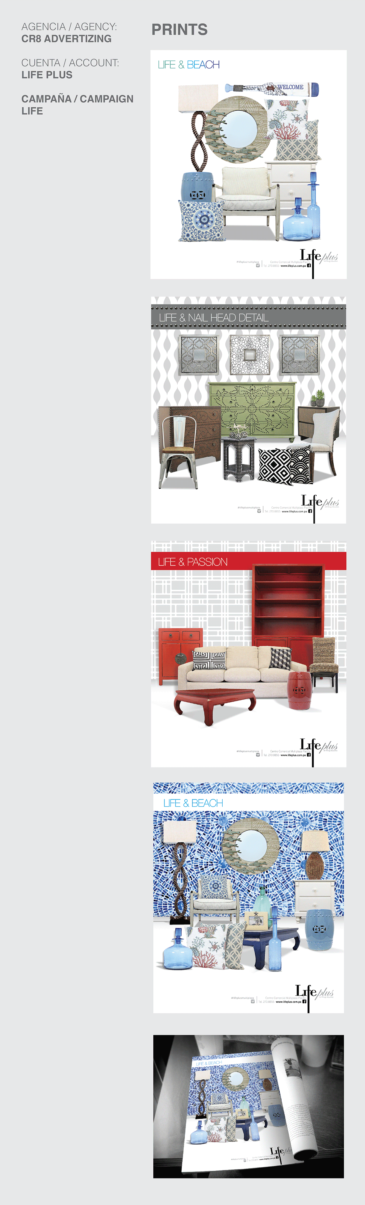 furniture CR8 advertizing