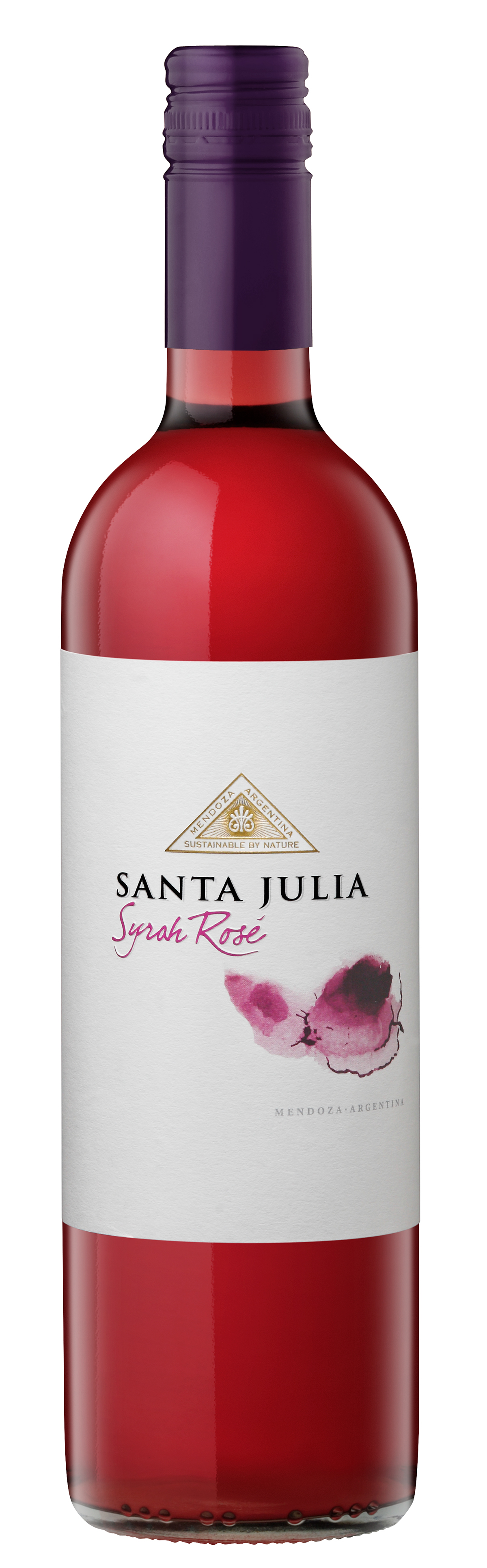 Santa Julia estudio iuvaro label design birds spring pink wine wine wine label syrah rose Santa Julia Familia Zuccardi
