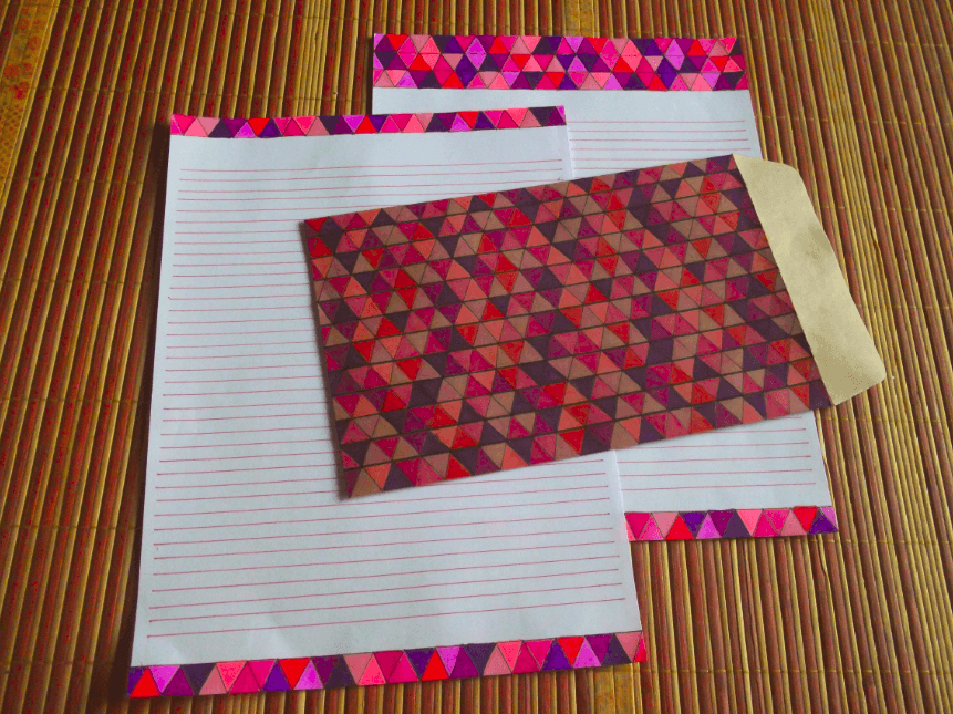 envelope design letterhead pen pal pen friends snail mail
