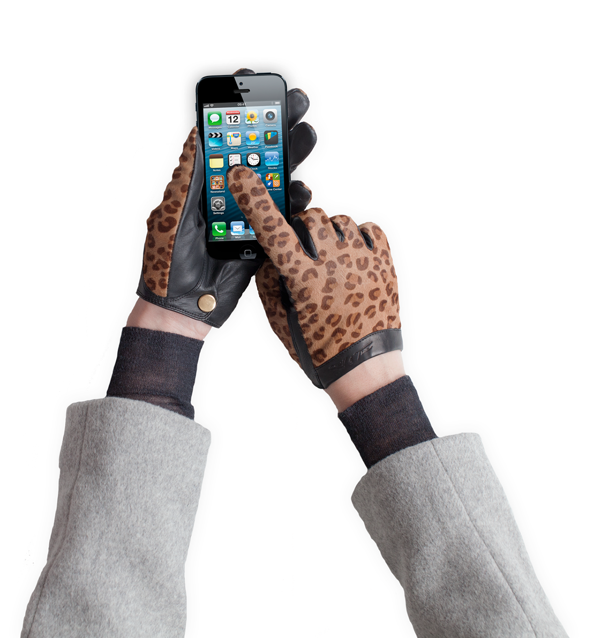 Quill & Tine gloves iphone iPad leather suit