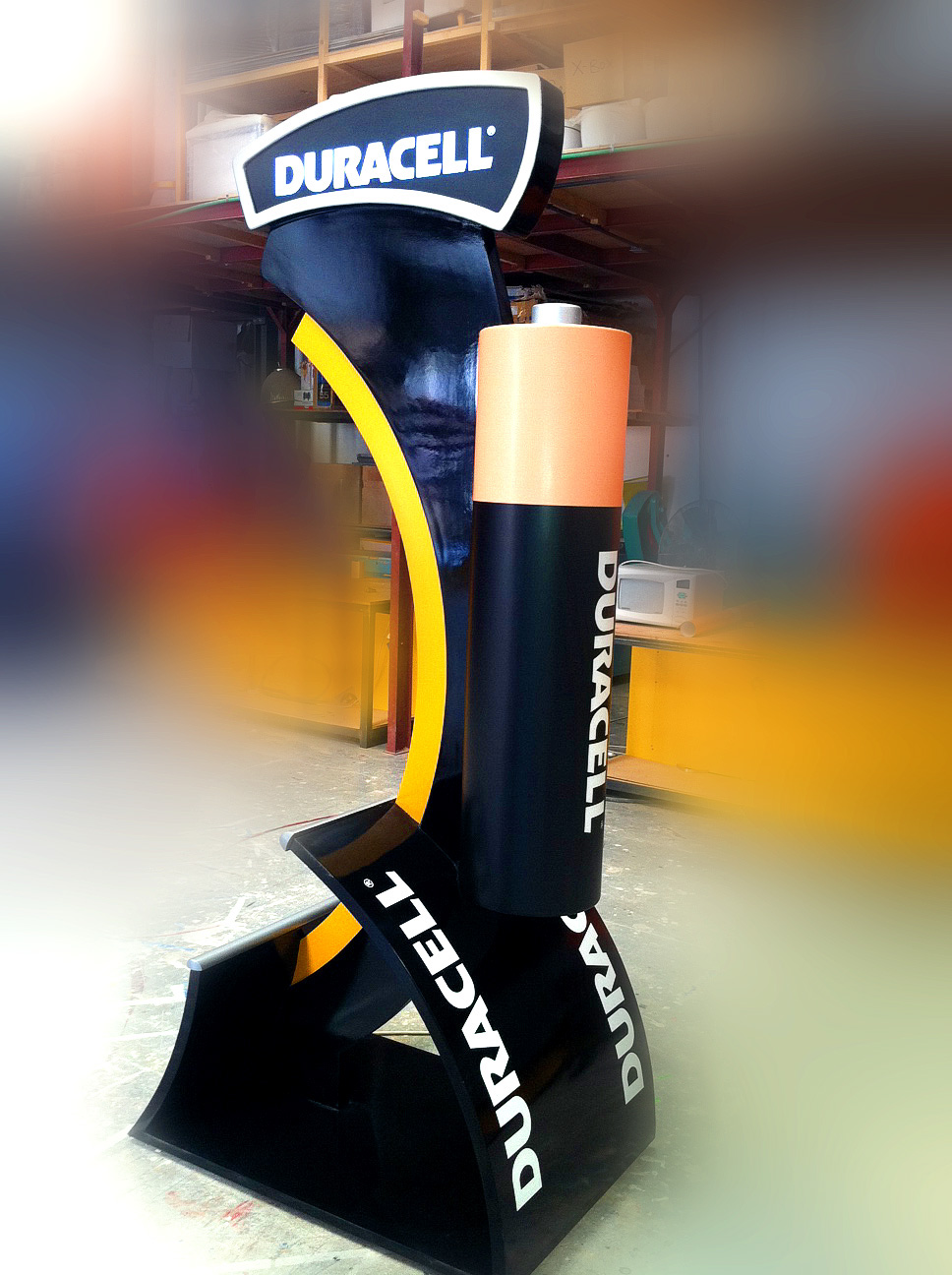 Duracell Display Stand