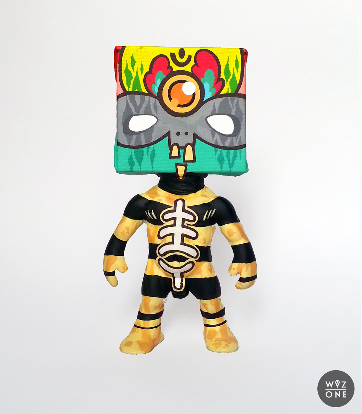 Wuzone Custom DIY vinyltoy artoy toy geek Kidrobot Dunny Munny medicom vinyl collectible acrylics colors