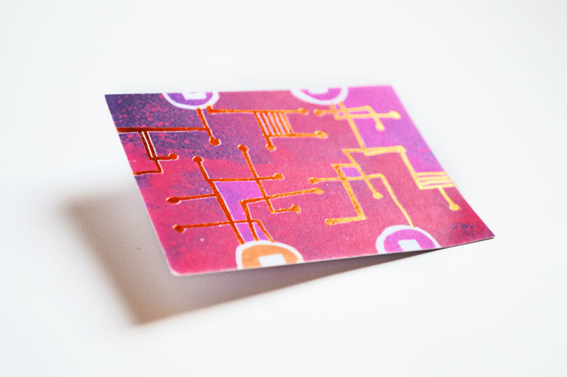 Santiago chile gift brand corporative packaging chip conexion ilustracion GMS card set naipes