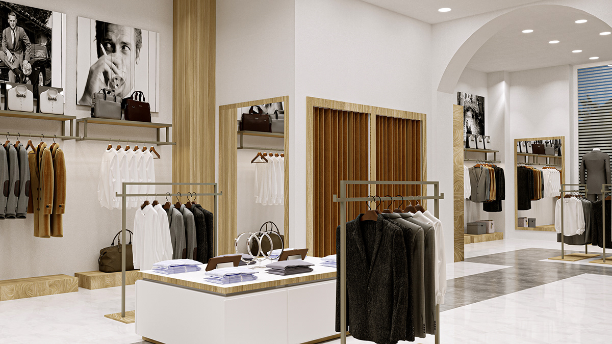 baymen design Fashion  Interior istanbul Menswear showroom suit suits Turkey