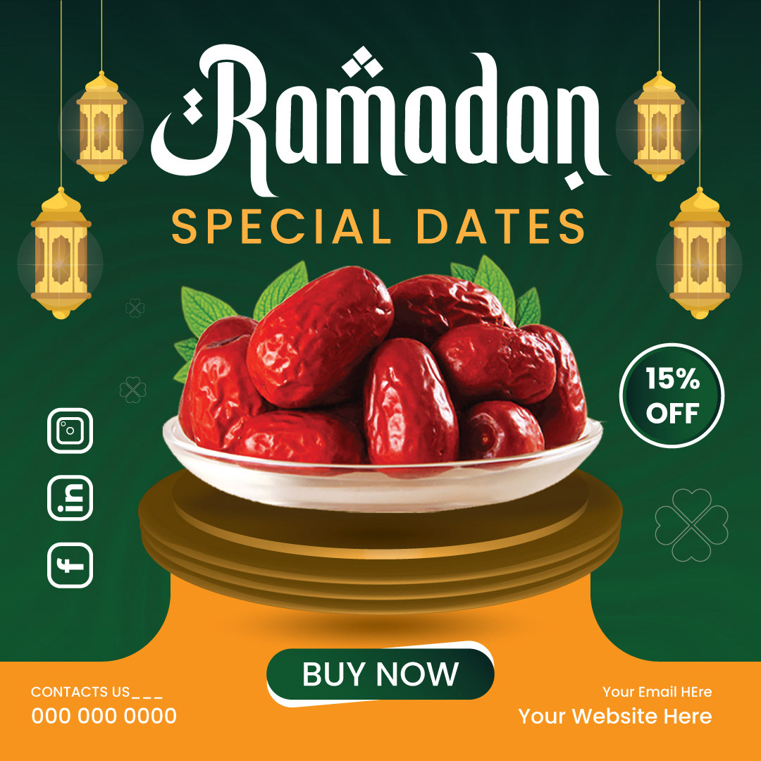 food design Social media post ramadan DAtes design Packaging design branding  delicious Food 