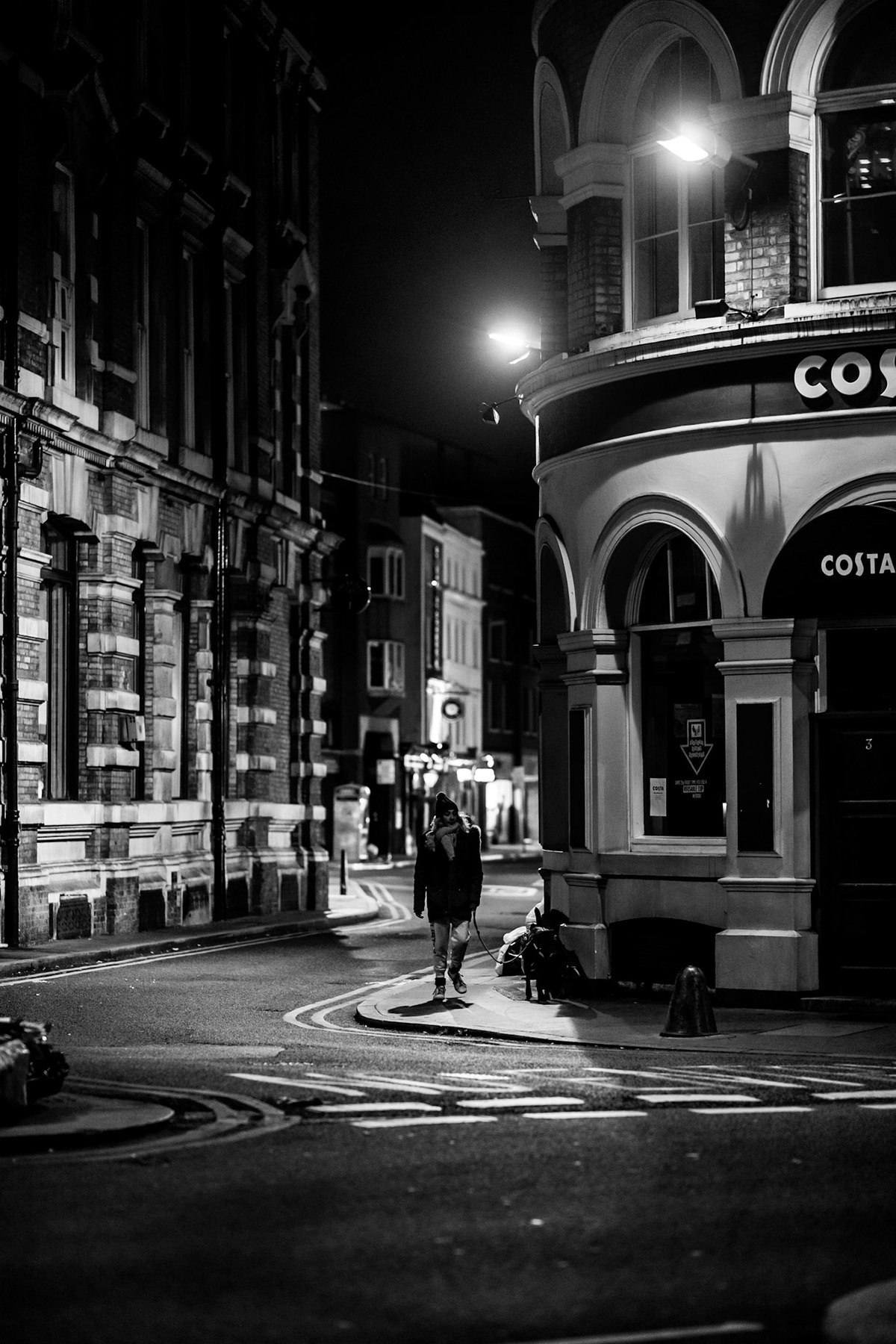 black and white Canon city London monochrome night photography photographer Photography  Shane Aurousseau street photography