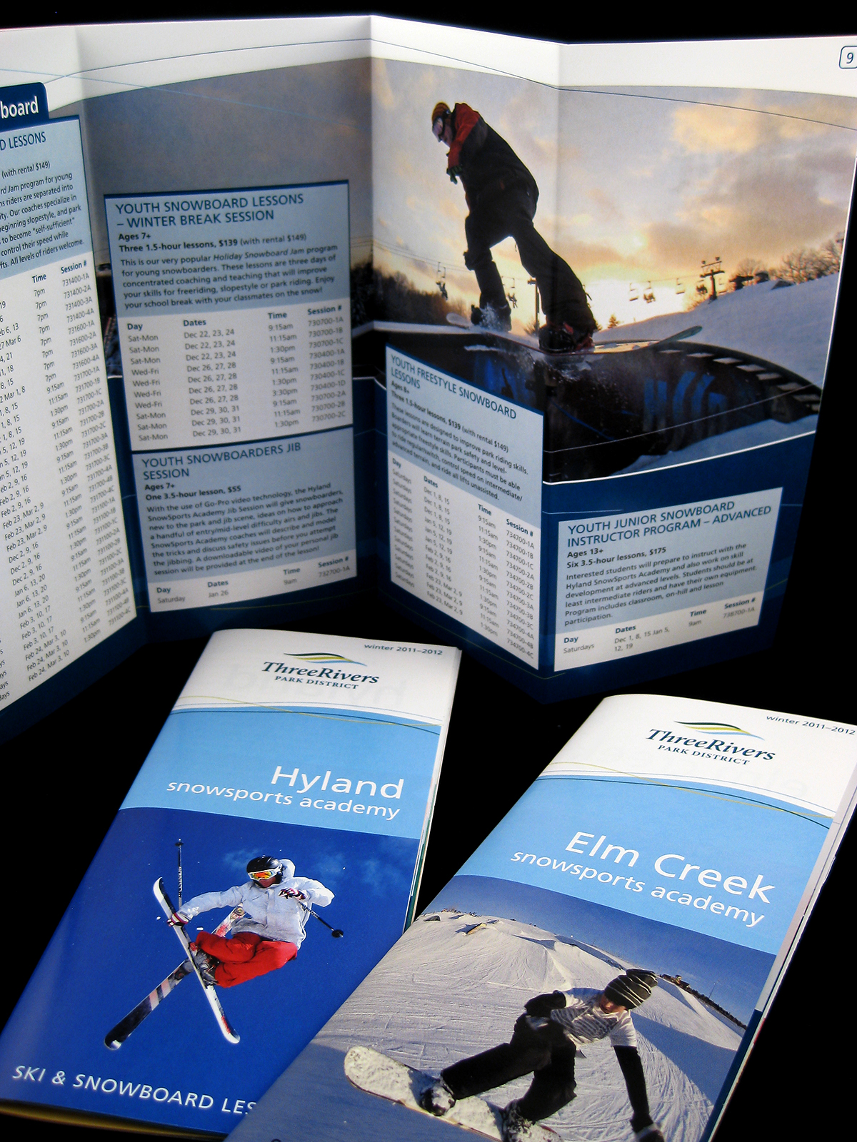 Adobe Portfolio Ski snowboard golf