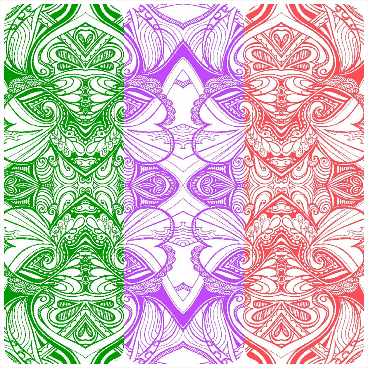 african textile design purple green red African Fashion
