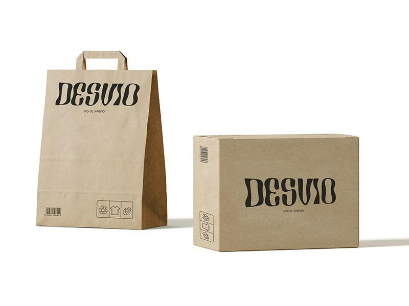 brand identity design moda upcycling brechó marca sustentável