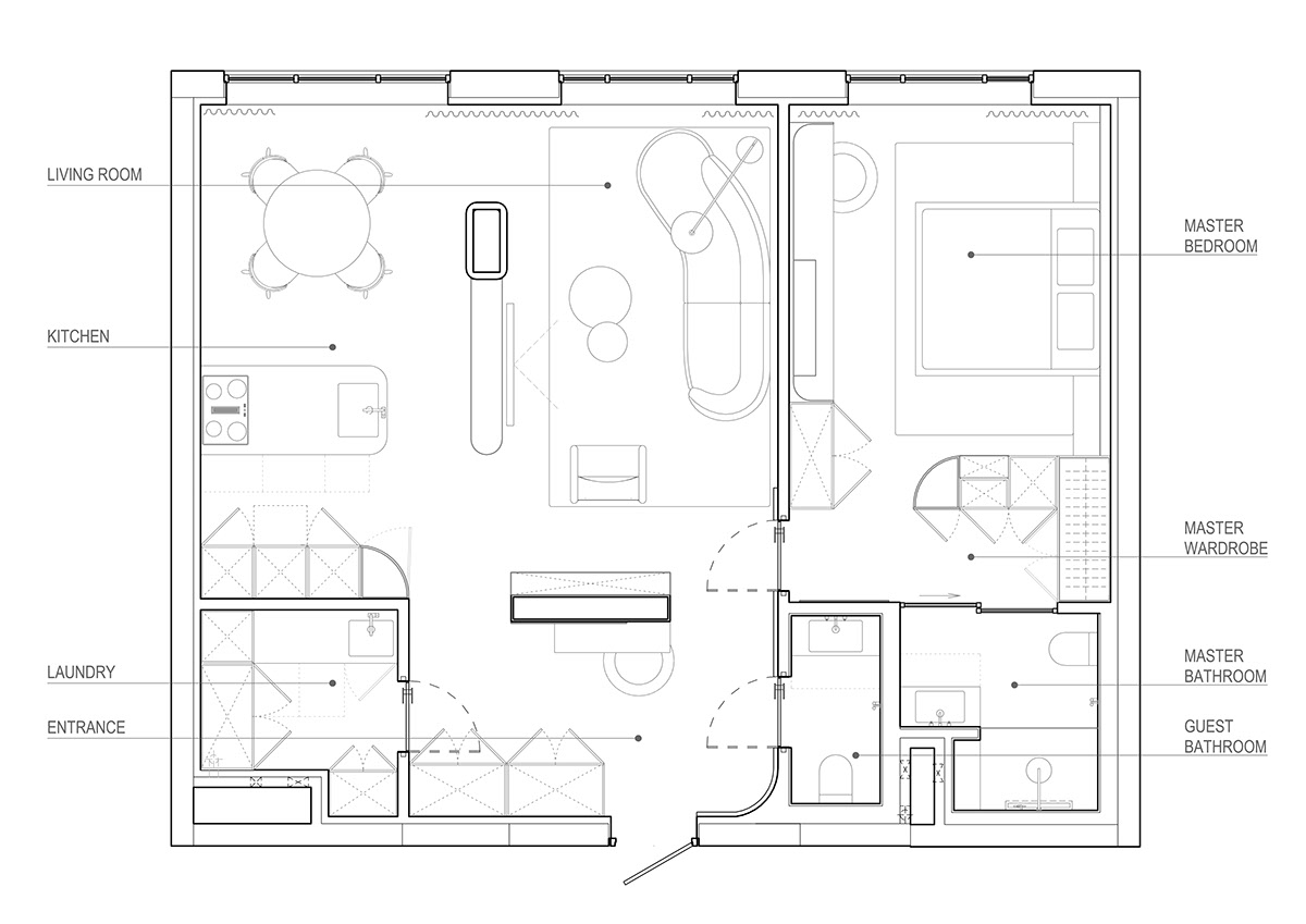 interior design  architecture visualization 3ds max corona Render revit apartment Interior design