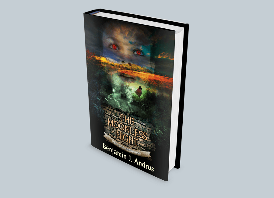 fantasy novel cover design