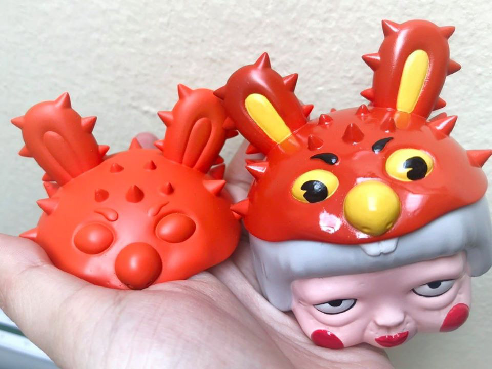 3puck art toy Nihombashi 19 Ojiko puck sawreal rabbit toy
