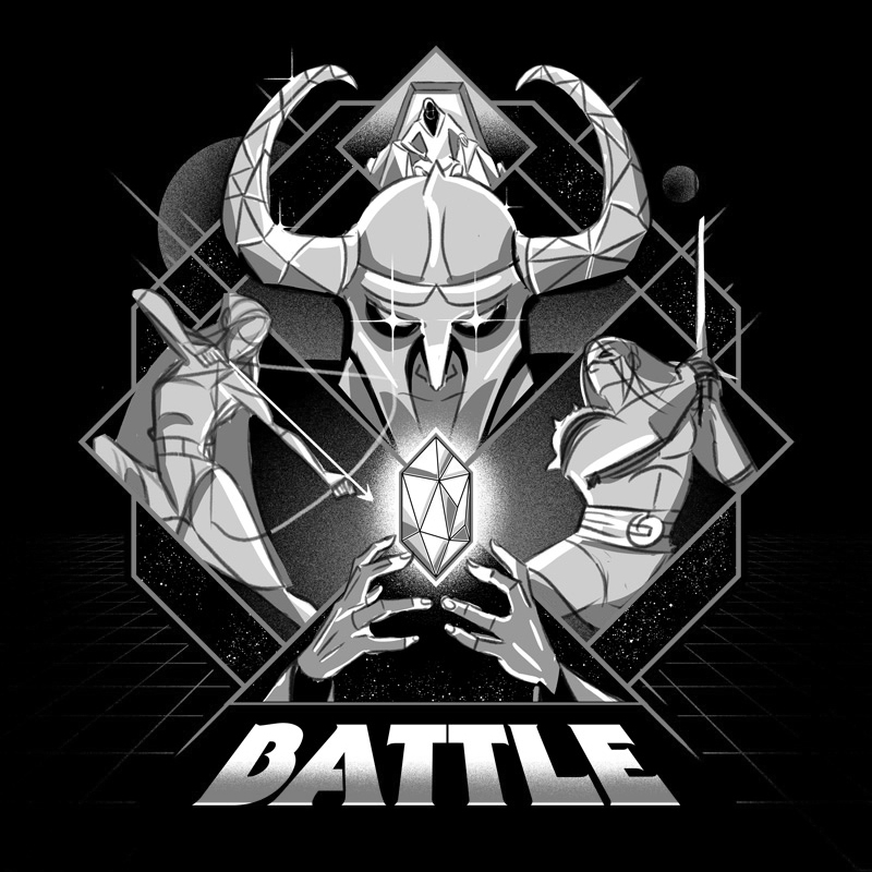 battle media lab t-shirt T Shirt dnd dungeons dragons fantasy Sci Fi