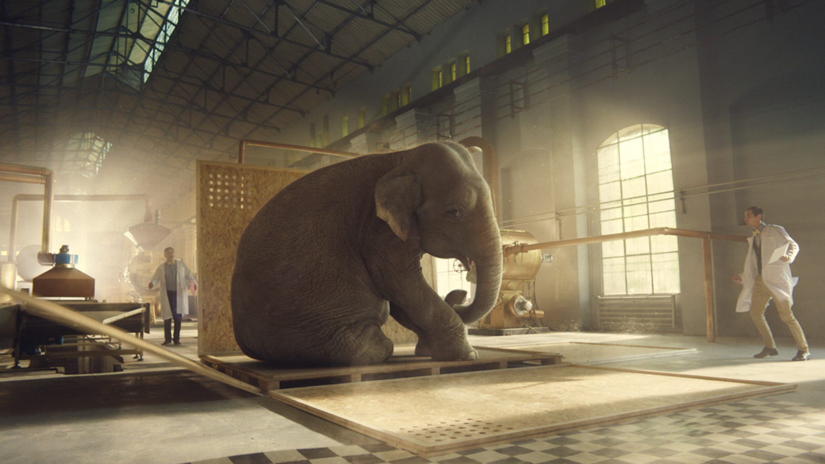 elephant snacks flat incredible manole Toortitzi CGI Character story factory
