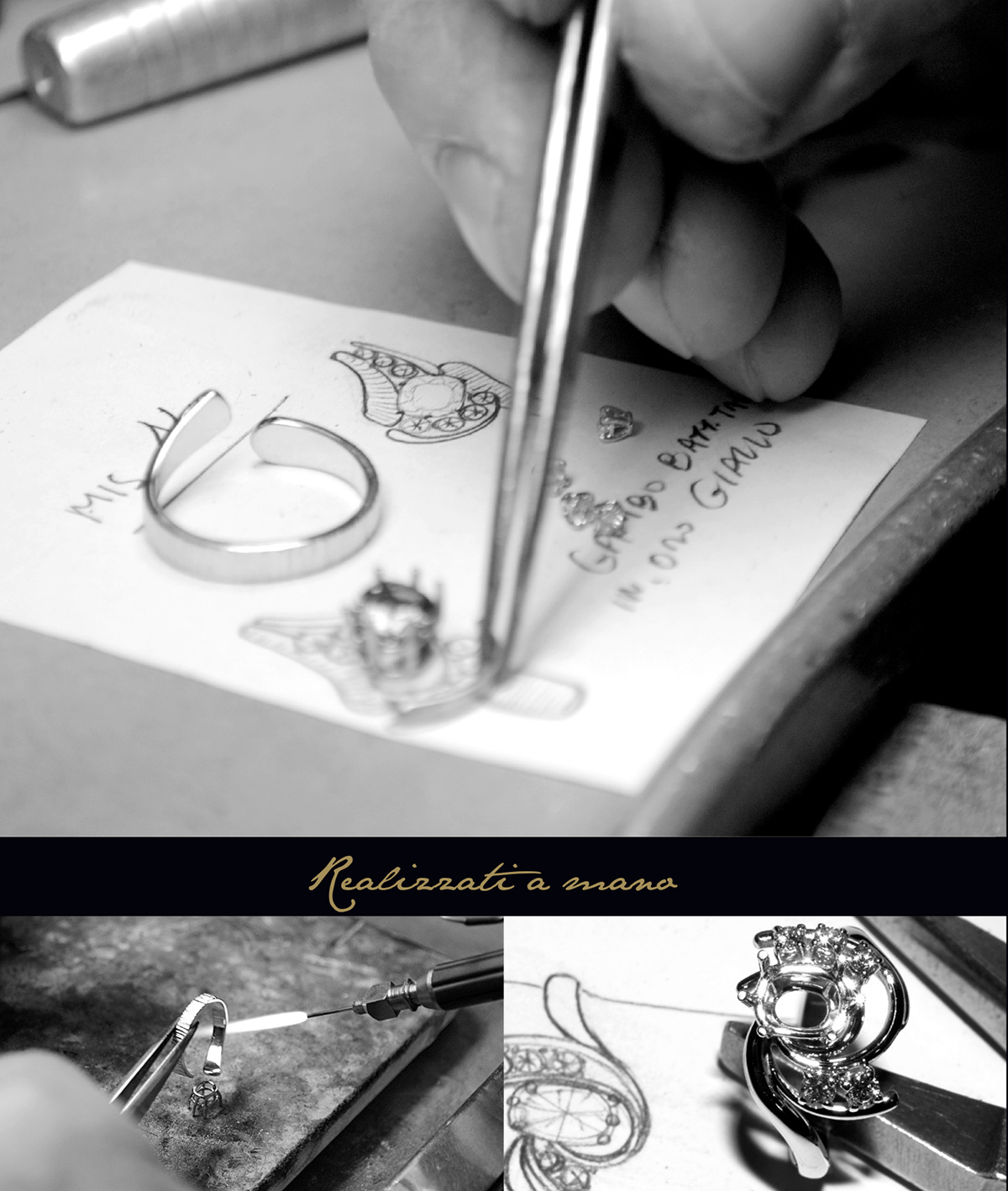 shooting verona jewelry graphic design brochure image corporate