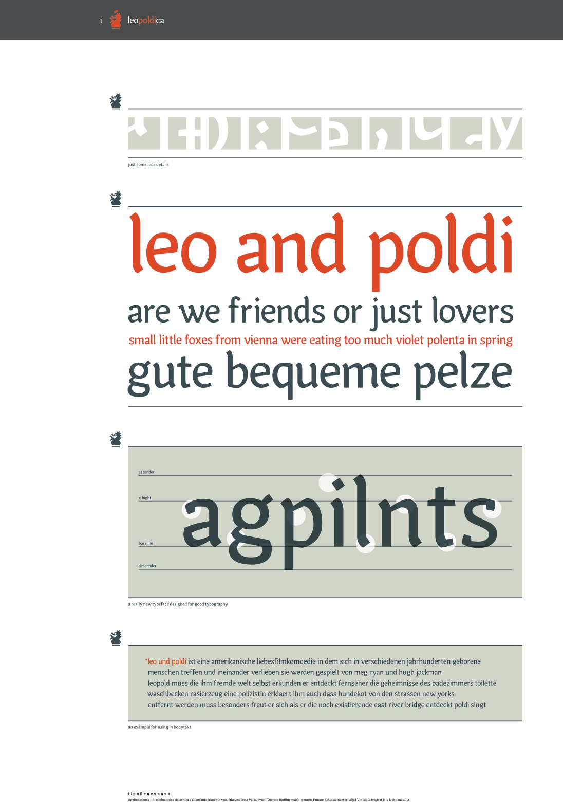 type Typeface Workshop slovenia ljubljana Event type design poster press Printing festival International romania austria finland letter