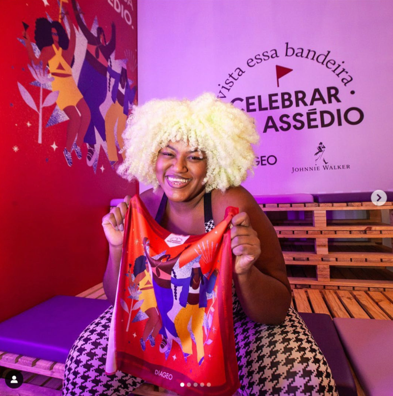 ILLUSTRATION  feminism Brazil colorful woman illustration Digital Art 